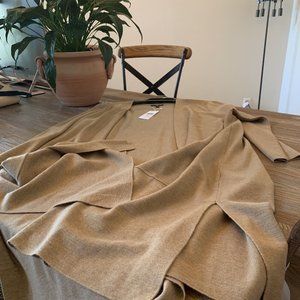 NWT Eileen Fisher Honey Ultrafine Merino Wool Long Cardigan